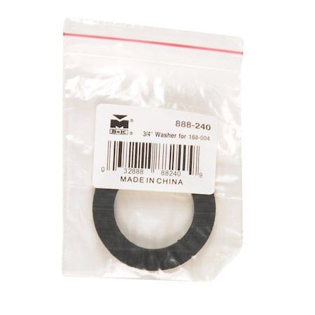 B & K B&K 3/4 in. D Rubber Rubber Washer 5 888-240